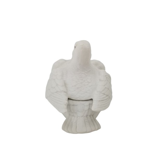 White Dove Love Birds Trinket Dish by Andrea Sadek - Picture 2 of 10